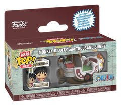 One Piece Bitty POP! Ride Vinyl Figure Thousand Sunny w/Luffy 2,5 cm  0889698929653