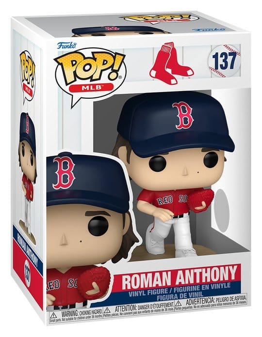MLB POP! Vinyl Figure Red Sox- Roman Anthony 9 cm 0889698929776
