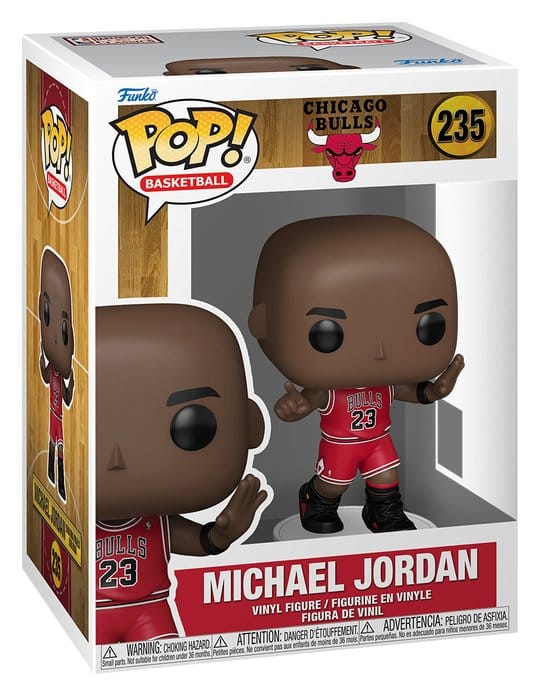 NBA POP! Basketball Vinyl Figure Bulls- Michael Jordan (6th Ring) 9 cm 0889698929844