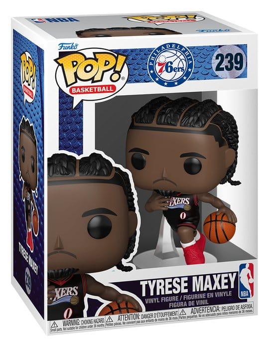 WNBA Legends POP! Sports Vinyl Figure 76ers- Tyrese Maxey 9 cm 0889698929943