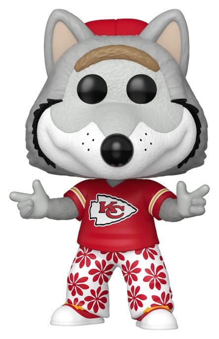 NFL POP! Vinyl Figure Mascots: Chiefs- Wolf 9 cm 0889698929981