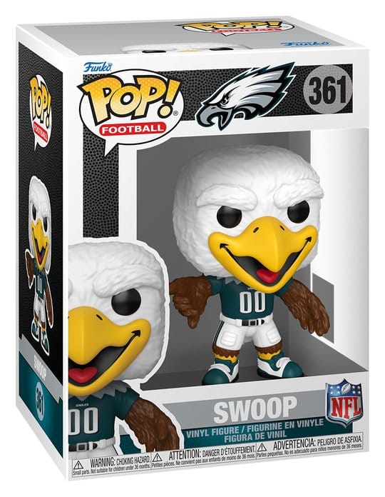 NFL POP! Vinyl Figure Mascots: Eagles- Swoop 9 cm 0889698929998