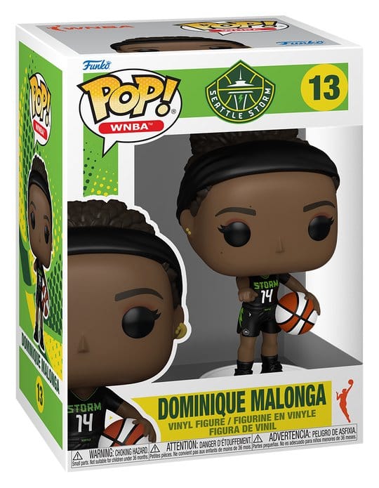 WNBA Legends POP! Sports Vinyl Figure Seattle Storm - Dominique Malonga 9 cm 0889698930147
