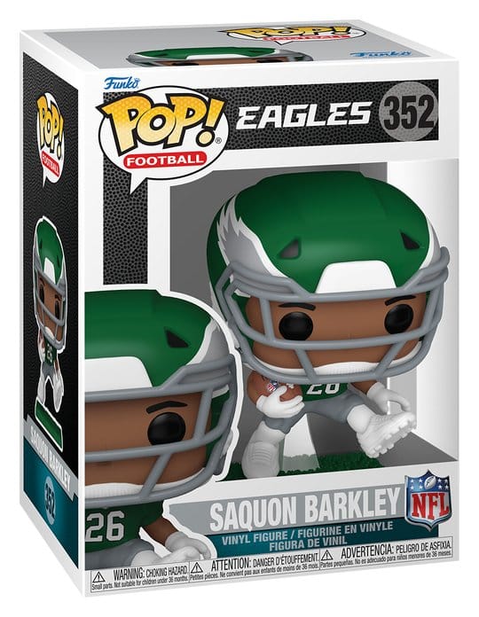 NFL POP! Vinyl Figure : Eagles- Saquon Barkley 9 cm 0889698930611