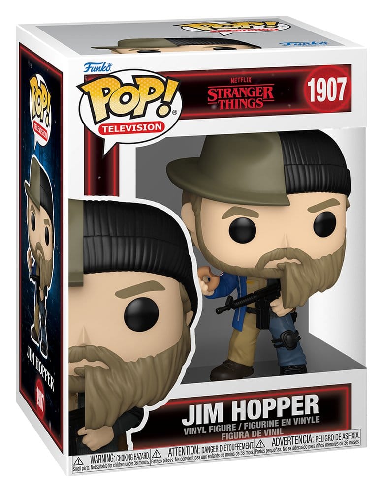 Stranger Things POP! TV Vinyl Figures Jim Hopper SPLT 9 cm  0889698930857
