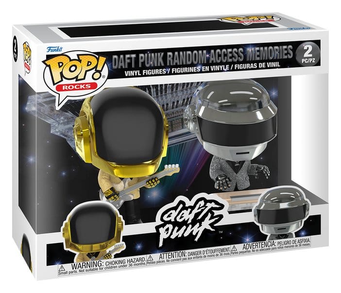 Daft Punk POP! Vinyl Figures 2-Pack LYtoD (GL) 9 cm 0889698930895