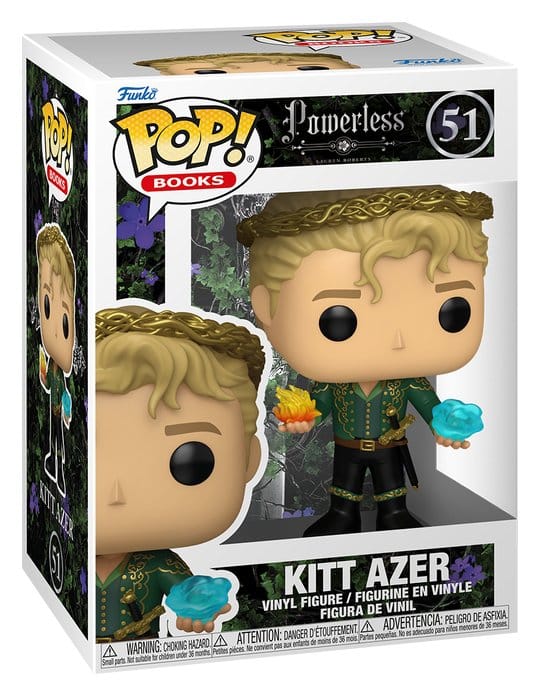 Powerless POP! Books Vinyl Figure Kitt Azer 9 cm 0889698931120