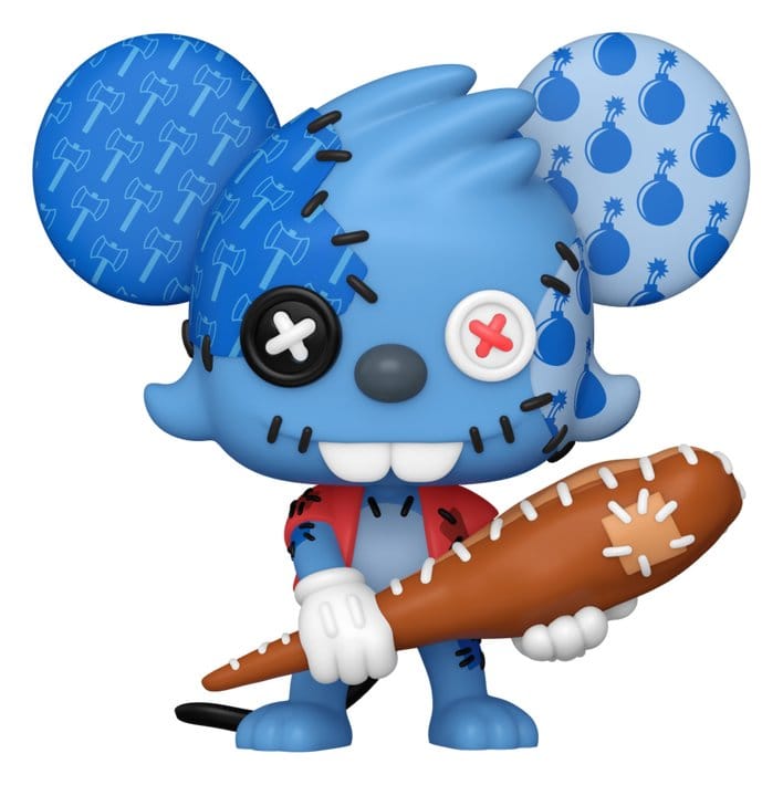 The Simpsons POP! Animation Vinyl Figure Itchy Patchwork 9 cm 0889698931151