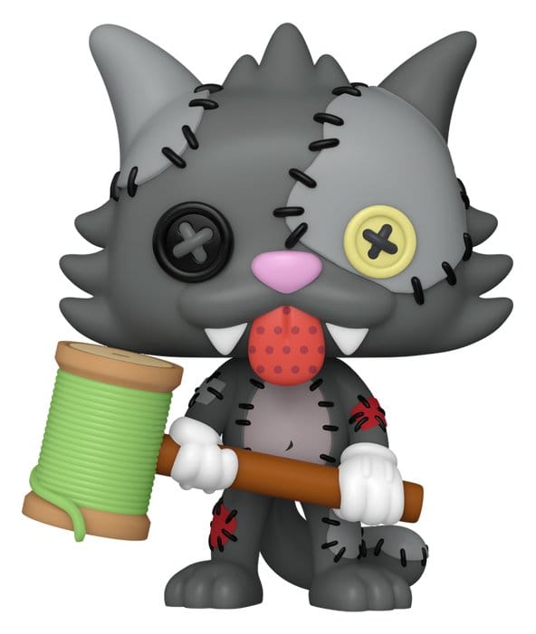 The Simpsons POP! Animation Vinyl Figure Scratchy Patchwork 9 cm 0889698931168