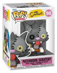 The Simpsons POP! Animation Vinyl Figure Scratchy Patchwork 9 cm 0889698931168