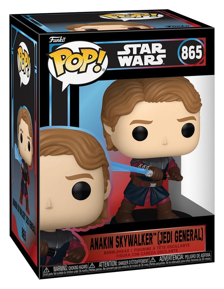Star Wars POP! Vinyl Bobblehead Figure Anakin Skywalker (Jedi General) 11 cm 0889698931274