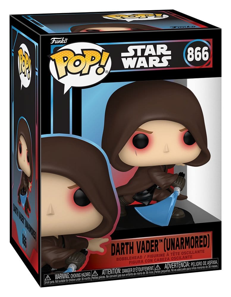 Star Wars POP! Vinyl Bobblehead Figure Darth Vader (Unarmored) 10 cm 0889698931281
