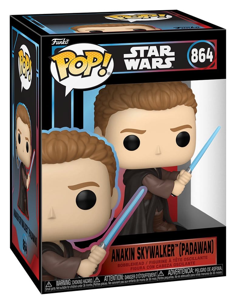 Star Wars POP! Vinyl Bobblehead Figure Anakin Skywalker (Padawan) 11 cm 0889698931298