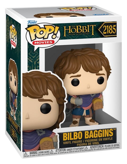 The Hobbit POP! Movies Vinyl Figures Bilbo Baggins 9 cm 0889698931328