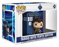 Doctor Who POP! Rides Deluxe Vinyl Tenth Doctor with TARDIS 9 cm 0889698931335