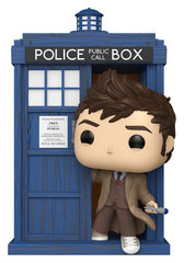 Doctor Who POP! Rides Deluxe Vinyl Tenth Doctor with TARDIS 9 cm 0889698931335