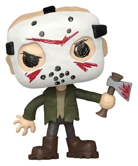 Friday the 13th POP! Movies Vinyl Figure Doodles- Jason 9 cm 0889698931410