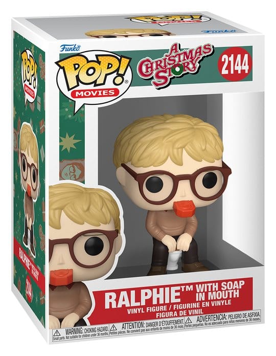 A Christmas Story POP! Movies Vinyl Figure Ralphie with Soap 9 cm 0889698931618