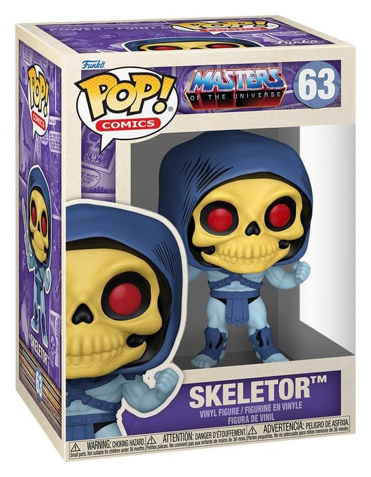 MOTU Vintage POP! Comics Vinyl Skeletor 9 cm  0889698931649