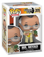 Karate Kid POP! Movies Vinyl Figure Mr. Miyagi w/BT 9 cm 0889698931786