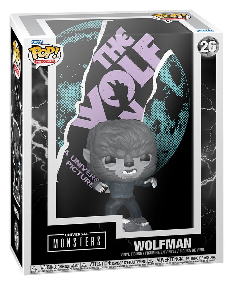 The Wolfman POP! VHS Covers Vinyl Figure Wolfman 9 cm 0889698931915