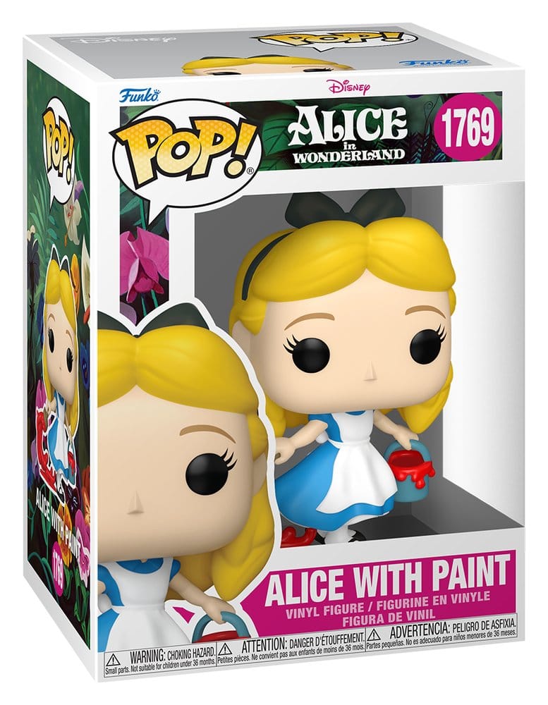 Alice in Wonderland POP! Vinyl Figure Alice with Paint 9 cm 0889698932011