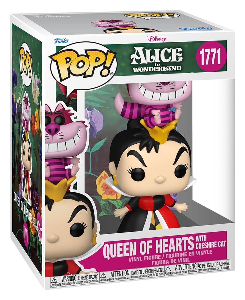 Alice in Wonderland POP! Premium Vinyl Figure Queen of Hearts 9 cm 0889698932035