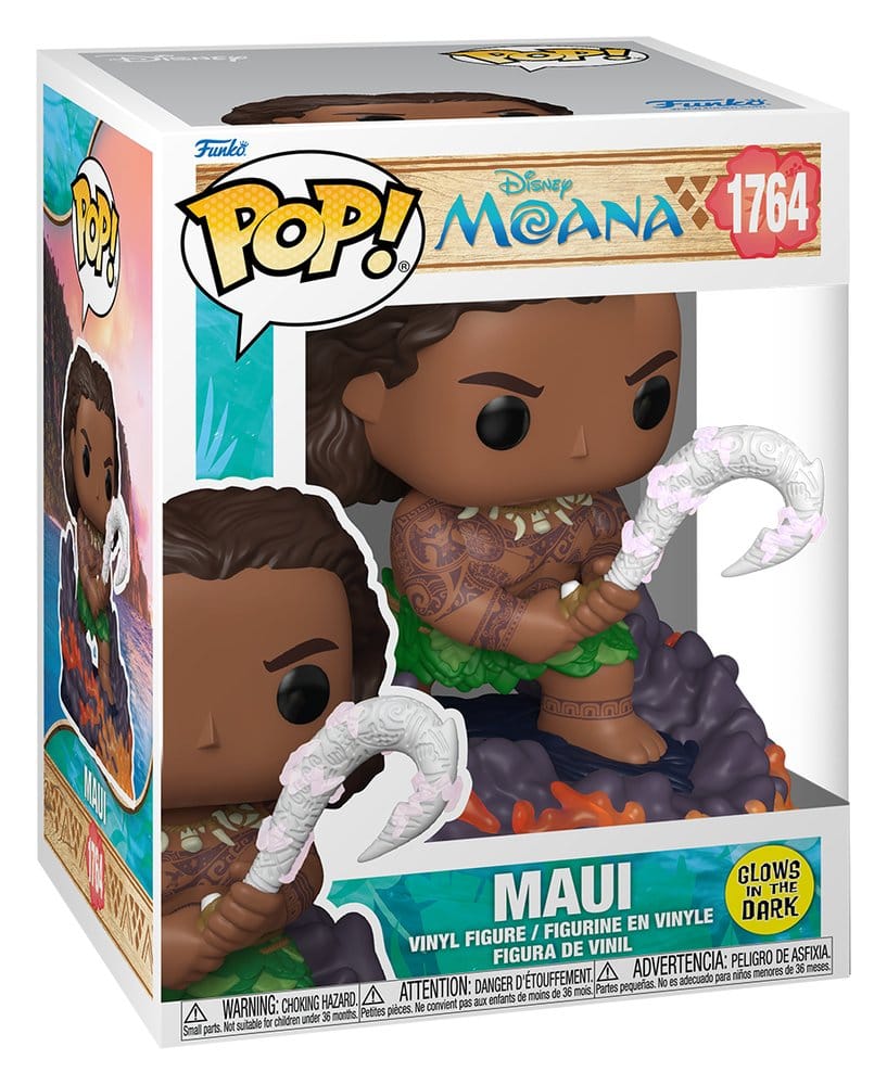 Moana POP! Premium Vinyl Figure Maui (GW) 9 cm 0889698932042