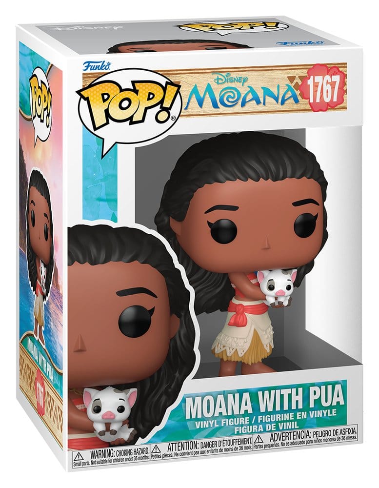 Moana POP! & Buddy Vinyl Figure Moana w/Pua 9 cm 0889698932059