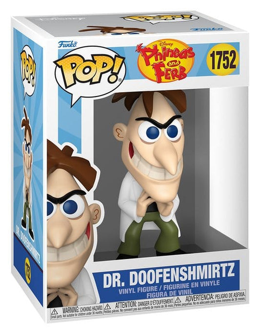 Phineas and Ferb POP! Disney Vinyl Figur Dr. Doofenshmirtz 9 cmPhineas and Ferb POP! Disney Vinyl Figure Dr. Doofenshmirtz 9 cmPhineas and Ferb POP! Disney Vinyl figurine Dr. Doofenshmirtz 9 cmPhineas and Ferb Figura POP! Disney Vinyl Dr. Doofenshmirtz 9  0889698932080