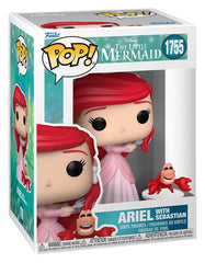 The Little Mermaid POP! Vinyl Figure S3 – Ariel with Sebastian 9 cm 0889698932172