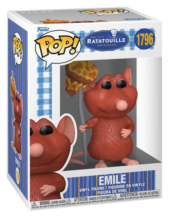 Ratatouille POP! Vinyl Figure Emile 9 cm 0889698932271