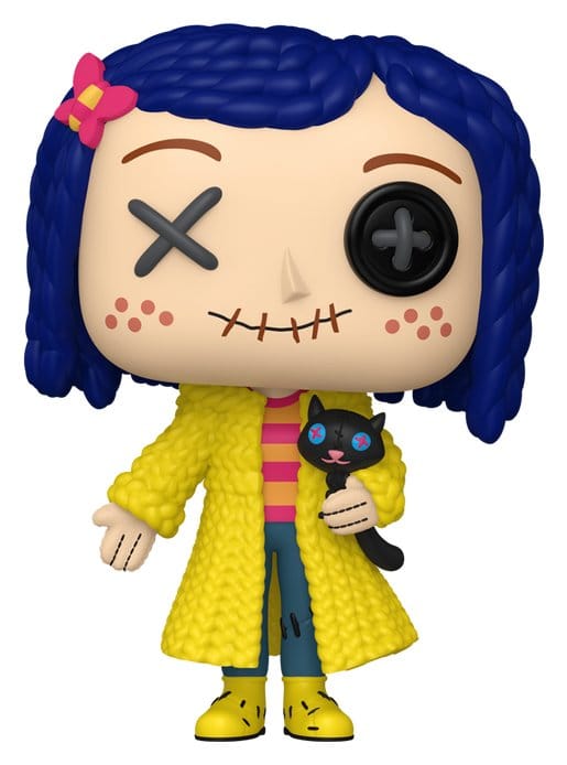 Coraline POP! Movies Vinyl Figure Coraline (Patchwork) 9 cm 0889698932318