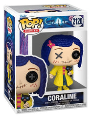 Coraline POP! Movies Vinyl Figure Coraline (Patchwork) 9 cm 0889698932318