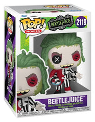 Beetlejuice POP! Movies Vinyl Figure Patchwork: Beetlejuice 9 cm 0889698932332