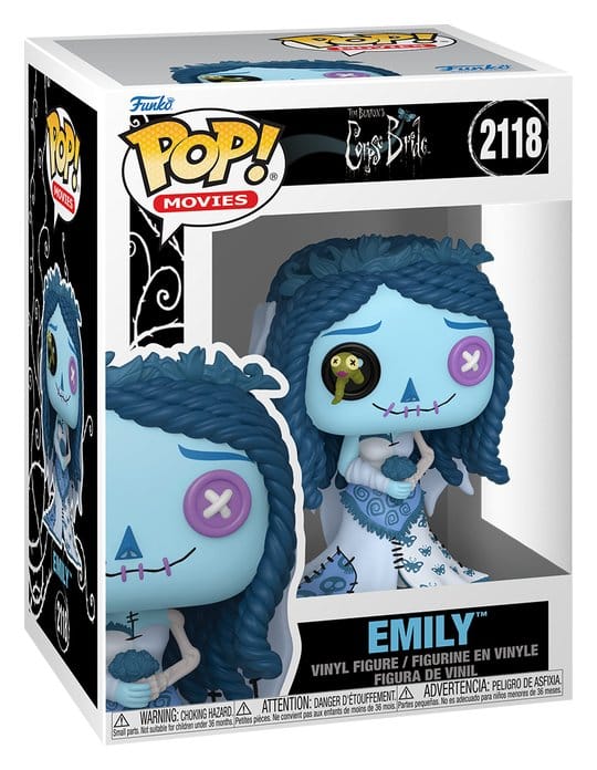 Corpse Bride POP! Movies Vinyl Figure Patchwork: Corpse Bride 9 cm 0889698932349