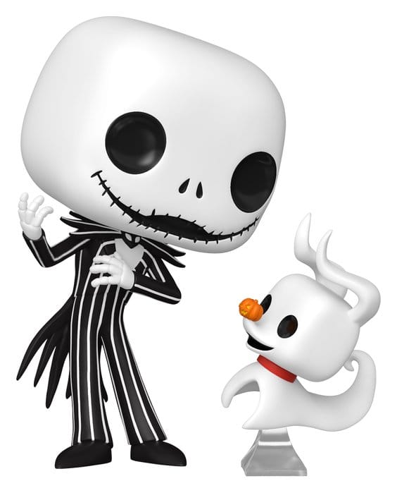 The Nightmare Before Christmas POP! & Buddy Vinyl Figure Jack & Zero 9 cm 0889698932400