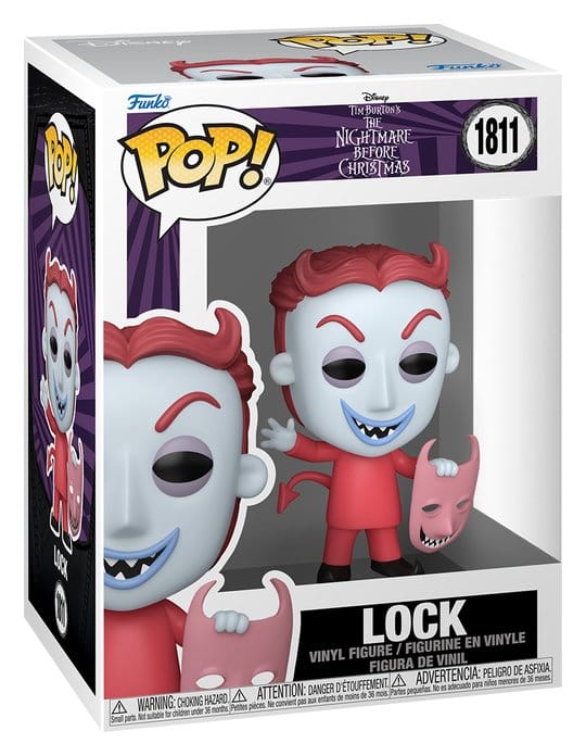The Nightmare Before Christmas POP! Vinyl Figure Lock 9 cm 0889698932424