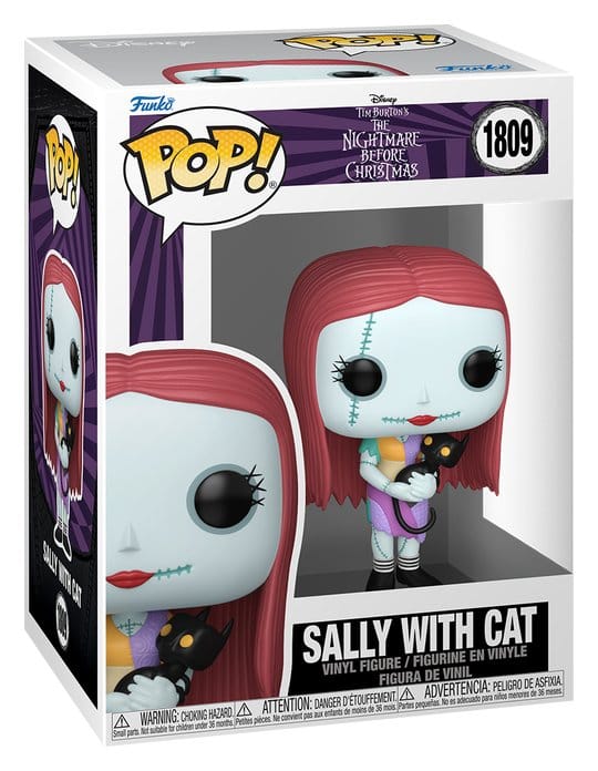 The Nightmare Before Christmas POP! Vinyl Figure Sally with Cat 9 cm 0889698932431