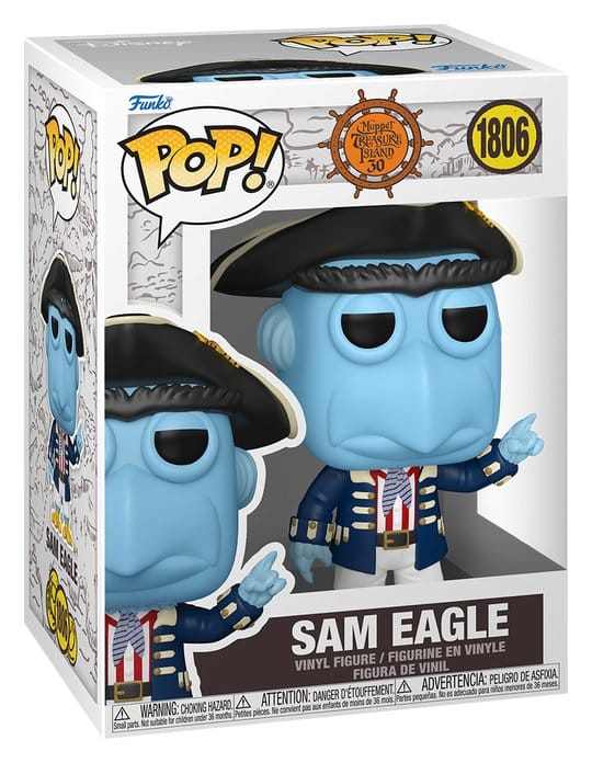 Muppet Treasure Island POP! Movies Vinyl Figure Sam Eagle 9 cm 0889698932462