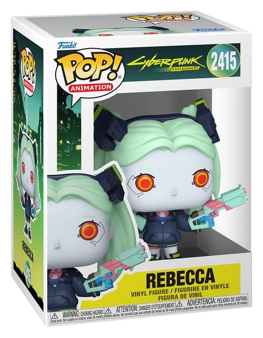 Cyberpunk Edgerunners Animation POP! Vinyl Figure Rebecca 9 cm 0889698932769
