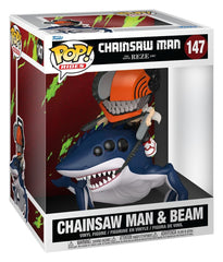 Chainsaw Man POP! Rides Deluxe Vinyl Figure CSM & Beam 15 cm 0889698932806