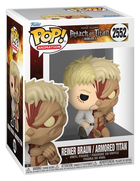 Attack on Titan POP! Animation Vinyl Figure Split- Armor Titan 9 cm 0889698932851