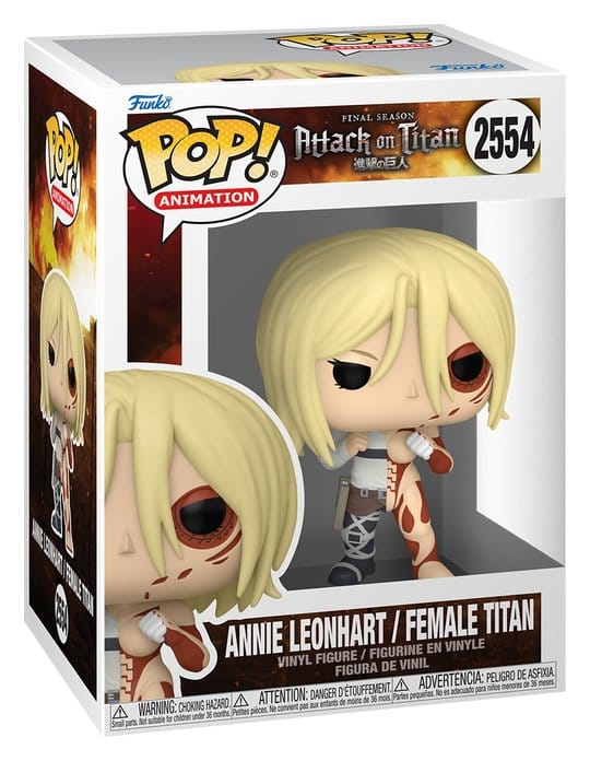 Attack on Titan POP! Animation Vinyl Figure Split- Female Titan 9 cm 0889698932882