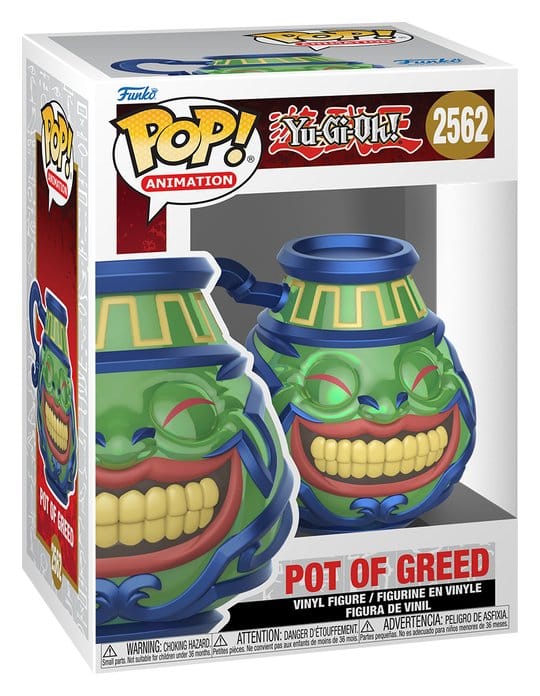 Yu-Gi-Oh! POP! Animation Vinyl Figure Pot Of Greed 9 cm 0889698933063