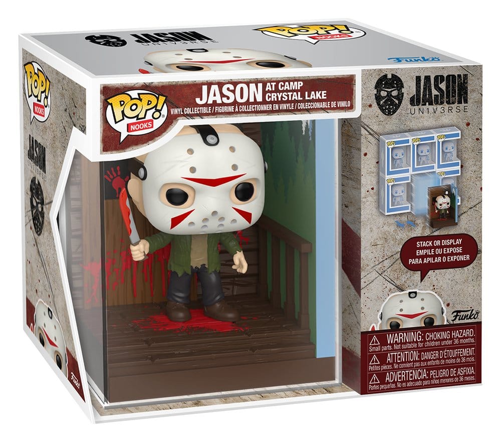 Friday the 13th POP! Nooks Vinyl Diorama Jason Underwater 16 cm 0889698933612