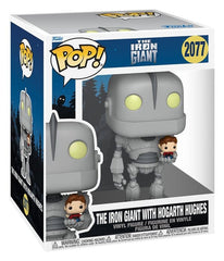 The Iron Giant Super Sized POP! Animation Vinyl Figure Iron Giant w/Hogarth 15 cm 0889698933759