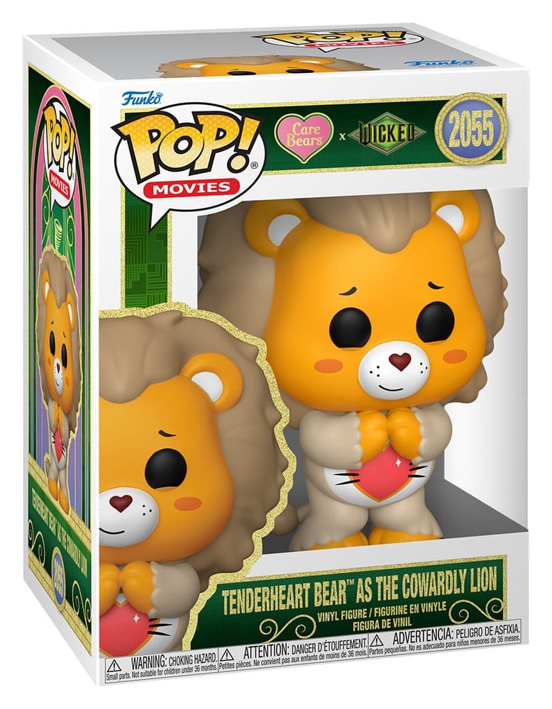 Wicked x Care Bears POP! Vinyl Figure Tenderheart Bear as the Cowardly Lion 9 cm  0889698933889