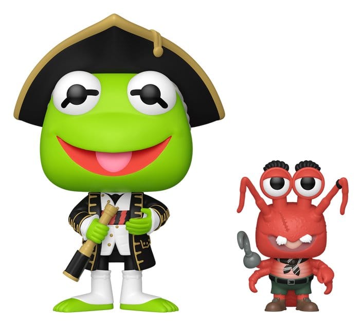 Muppet Treasure Island POP! Pop! & Buddy Vinyl Kermit & Polly 9 cm 0889698933988