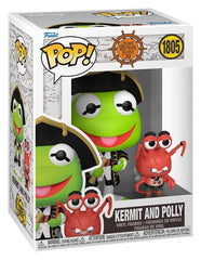 Muppet Treasure Island POP! Pop! & Buddy Vinyl Kermit & Polly 9 cm 0889698933988